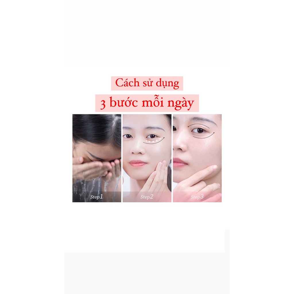 Hàng Sẵn - Kem mắt ốc sên + Máy massage mắt ( Hàng chuẩn)