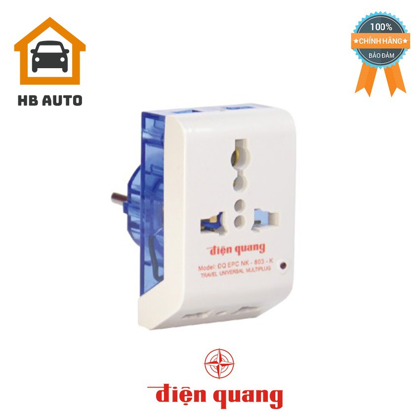 Phích Cắm Chuyển Đa Chiều Điện Quang ĐQ EPC NK-803-K