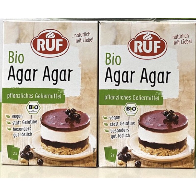 2 gói Bột Agar Hữu Cơ Ruf
