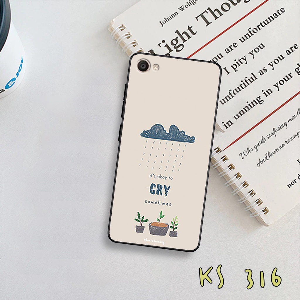 Ốp lưng Vivo Y66 - Vivo Y67 - Vivo Y75 - Ốp in hình BlueSky - lưng nhám viền TPU cao cấp