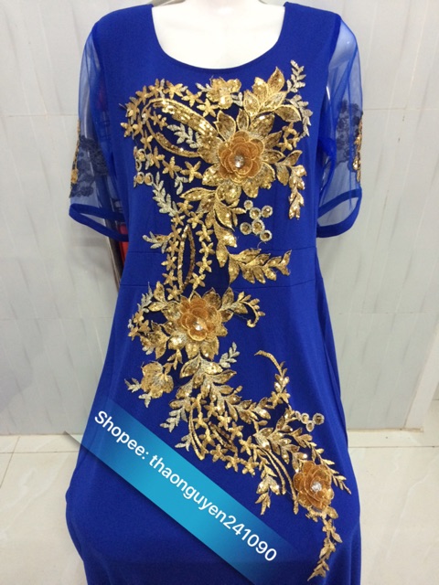 Đầm dạ hội trung niên dự tiệc mẫu A1 | BigBuy360 - bigbuy360.vn