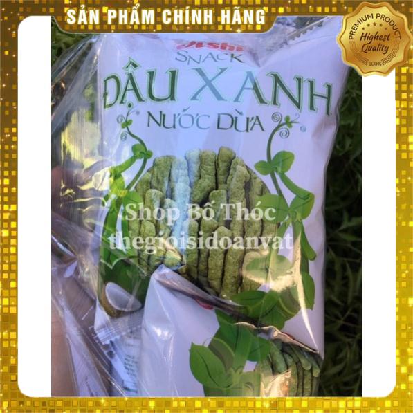 Hàng chính hãng 1 bịch 20 gói BIMBIM Oishi Đậu Xanh Nước Cốt Dừa