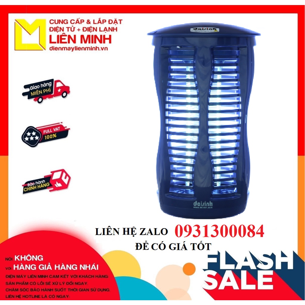 Đèn Diệt Côn Trùng Đại Sinh DS-D62 - Hàng chính hãng, Bảo hành 6 Tháng