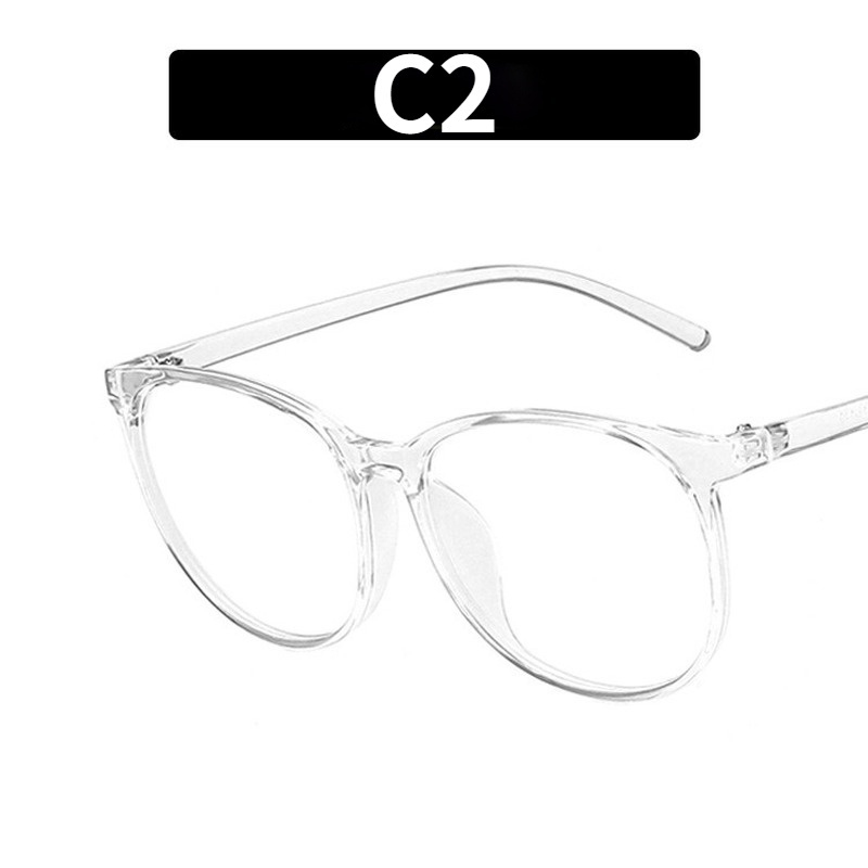 Mắt Kính Gọng Tròn Siêu Nhẹ Chống Tia Sáng Xanh Thời Trang Hàn Quốc
