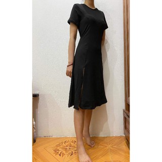 Hàng sẵn Đầm nữ maxi xẻ tà