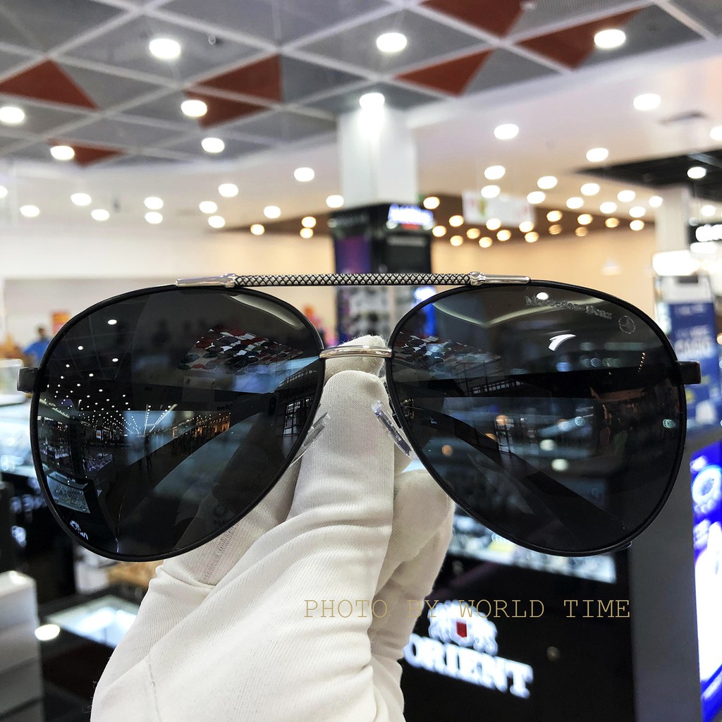 Kính mát nam Benz B86 thời trang cao cấp ,full box, tròng Polazied, chống lóa | BigBuy360 - bigbuy360.vn