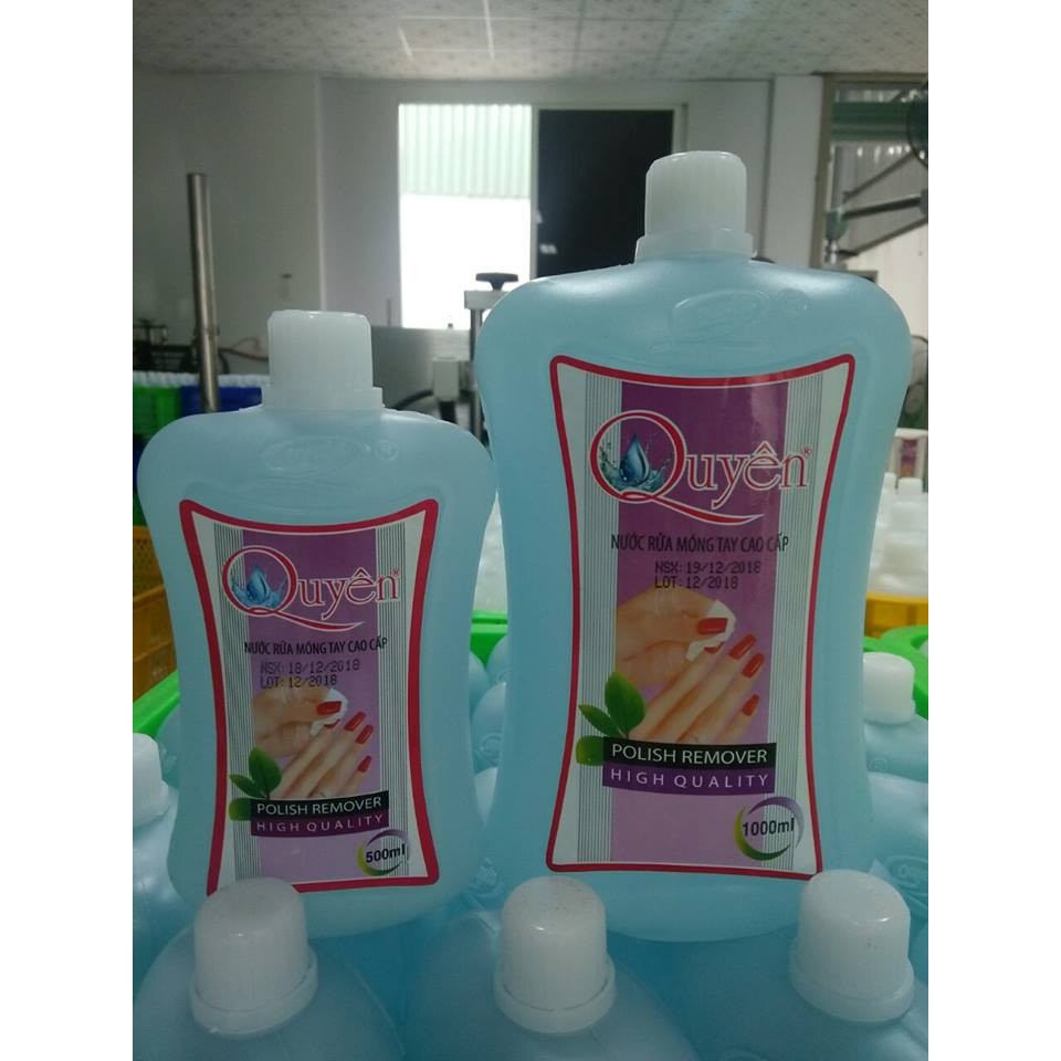 nước rửa móng tay aceton Quyên 1000ml