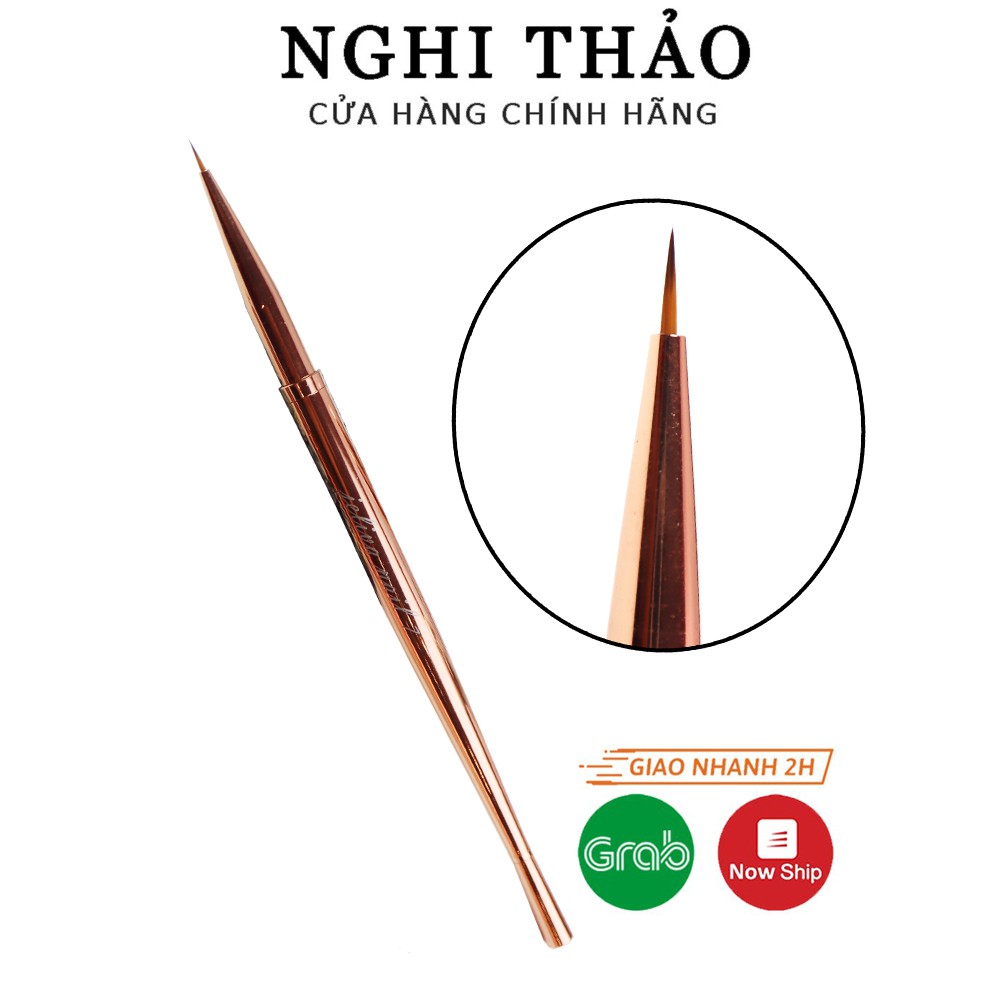 Cọ nét nail Jeliva 6mm vàng đồng