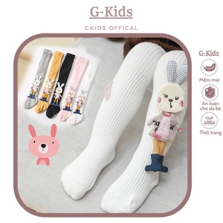 Quần tất liền bàn đính nơ cho bé từ 6-18kg