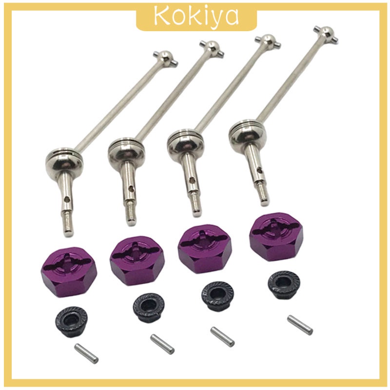 Trục truyền động 88mm bằng kim loại thay thế cho mô hình xe WLtoys 1/14 144001 1/12 124018 124019 RC