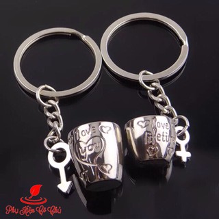 Móc Khóa Cặp Ly cho cặp đôi tình yêu- MS 134