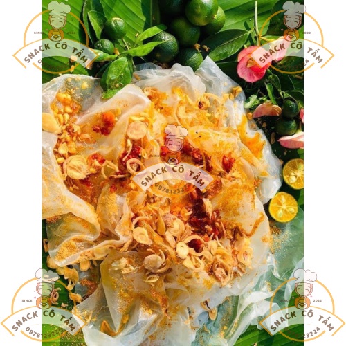 Bánh tráng phơi sương cao cấp vị ớt tắc rim sa tế trộn muối tây ninh muối nhuyễn siêu chua cay  SNACK CÔ TẤM T