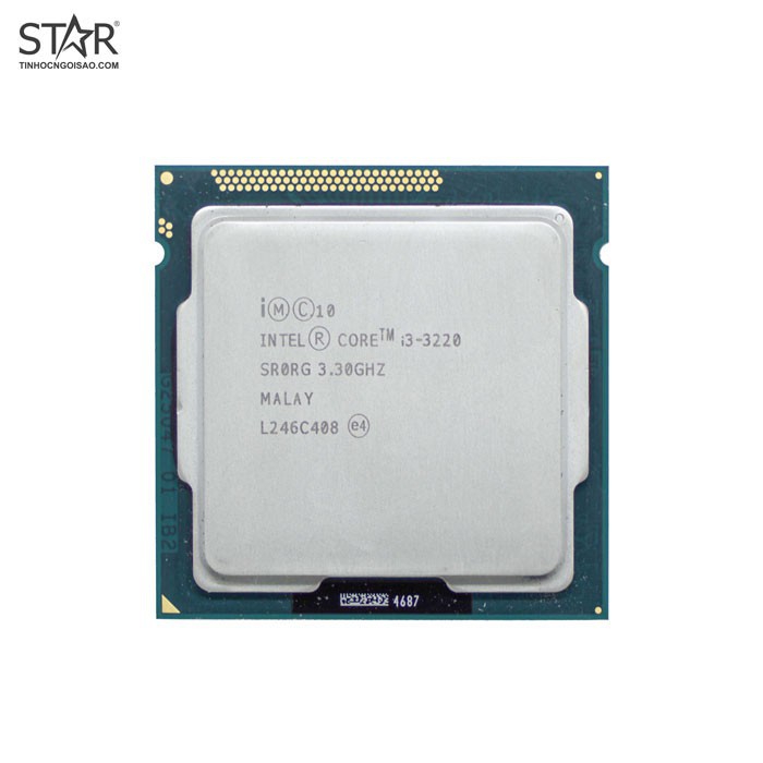 CPU Intel Core i3 3220 (3.30GHz, 3M, 2 Cores 4 Threads) bóc máy