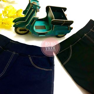 Quần legging giả Jean CC