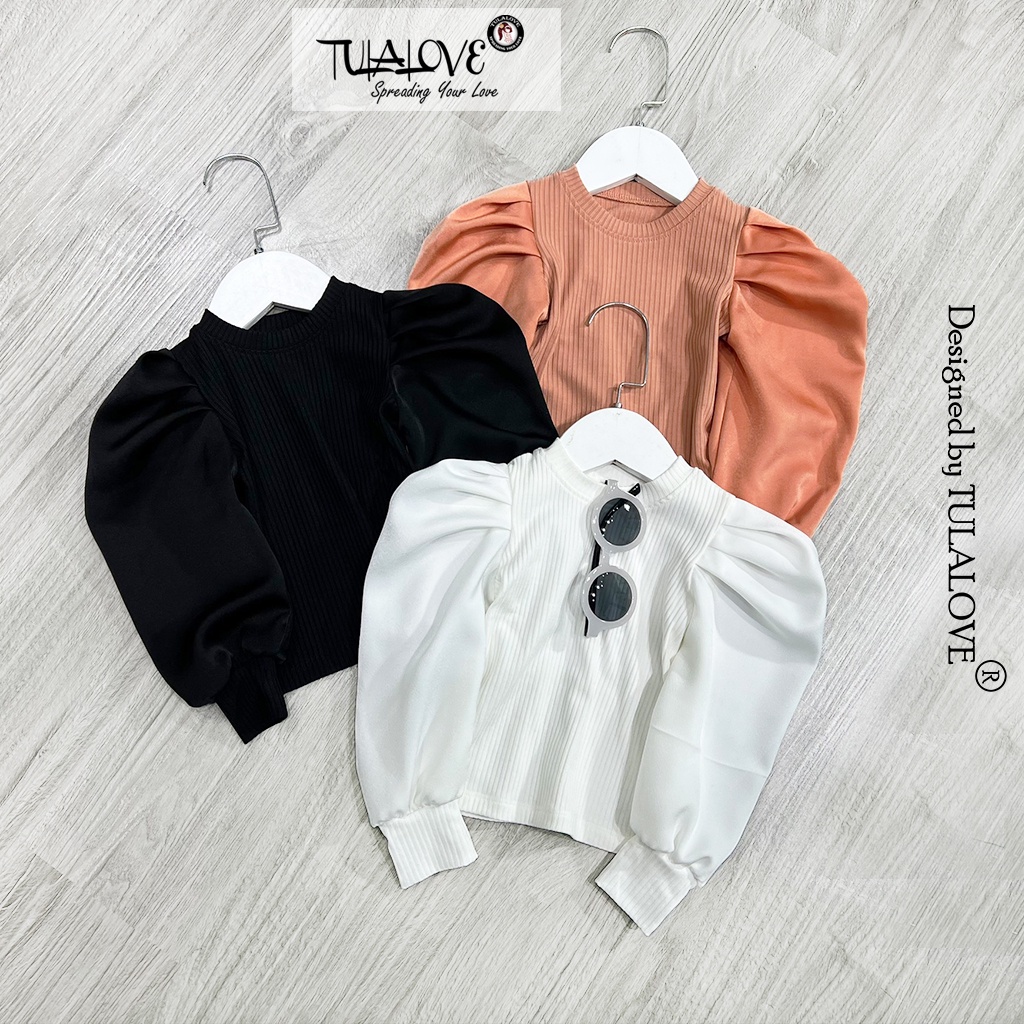 Áo Vai Bồng Dài Tay Bé Gái Cực Xinh Tulalove