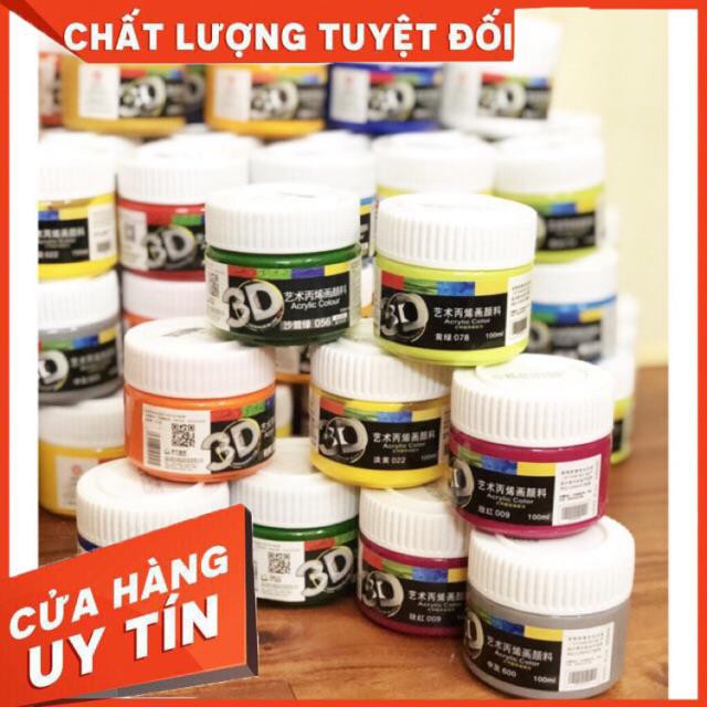 Màu 100ml màu vẽ tranh Acrylic