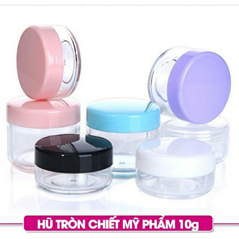 Hũ Nhựa Chiết Mỹ Phẩm 10g