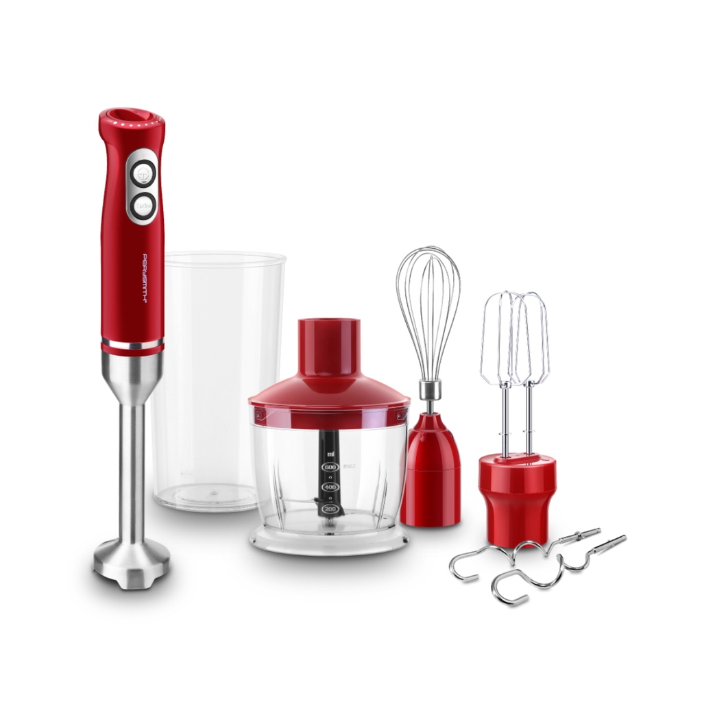 Máy xay sinh tố cầm tay đa năng 5 trong 1 PerySmith PS850, công suất 850W mạnh mẽ, hàng chính hãng