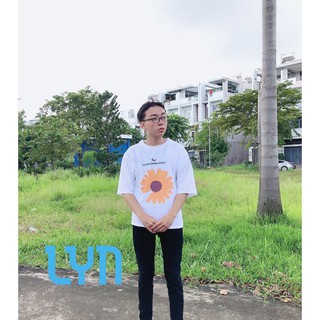 Áo thun unisex hoa cúc