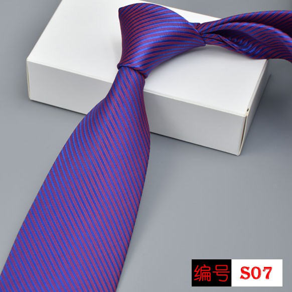 Cà Vạt Thời Trang Màu Trơn Phong Cách Cổ Điển Cho Nam