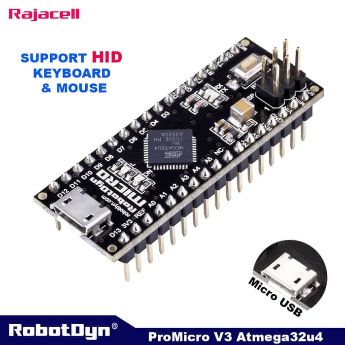 Bảng Mạch Arduino Pro Micro Atmega32U4 Leonardo