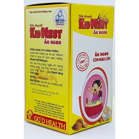 KID NEST YẾN HUYẾT DÒNG 150ML