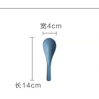 Thìa sứ phong cách Bắc - Âu