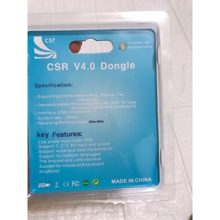Usb Bluetooth CRS 4.0 dùng cho máy tính