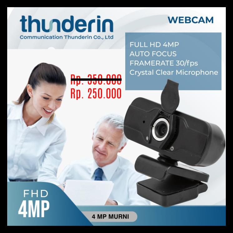 Webcam Thunderin Full Hd Th-12 2Mp 1080P cho máy tính