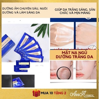 Mặt Nạ Ngủ Mặt Nạ Dưỡng Da Cấp Ẩm Chuyên Sâu Phục Hồi Tái Tạo Da Mờ Nám Dưỡng Đêm PinkyPinky 2g/1 Gói-AnnA.40.Cosmetic