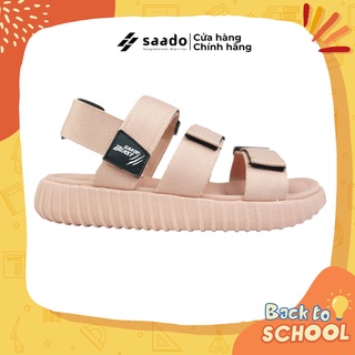[CHÍNH HÃNG] SANDAL SAADO | BE02 - Pinky Wolf - Màu Hồng Nhạt Xinh | Giày Sandal Nữ Đi Học Bán Chạy