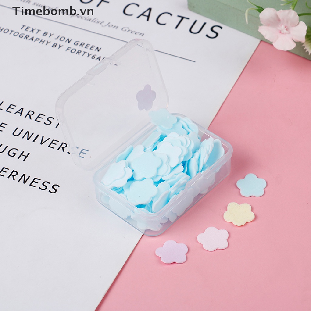 Set 100 Giấy Rửa Tay Tạo Bọt Tiện Lợi Khi Làm Sạch Tay