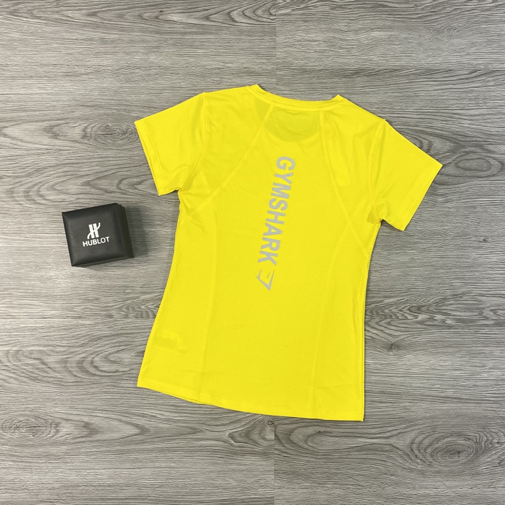ÁO CỘC TAY THỂ THAO NỮ GYMSHARK VẢI THUN CO DÃN 4 CHIỀU