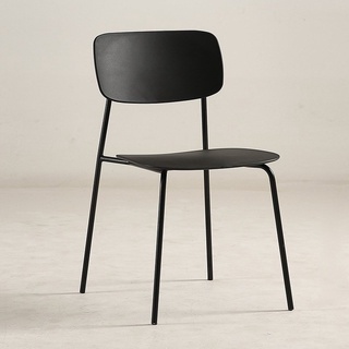 Combo 4 Ghế nhựa chân sắt độc đáo decor quán cafe, quán ăn ban công sân vườn ngoài trời đẹp