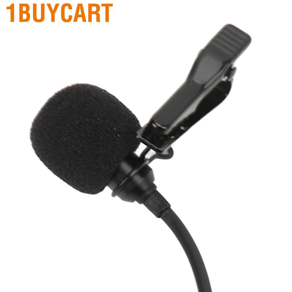 1buycart Type C Lavalier Microphone Hifi Sound Noise Cancelling Clip On Lapel Omnidirectional Mic for Insta360 ONE X2