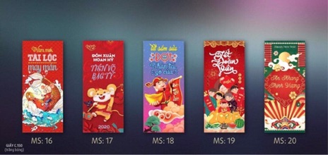 Bao lì xì Tết 2020