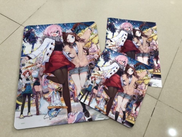 Lót chuột size A3 - fate grand order caravan 2019