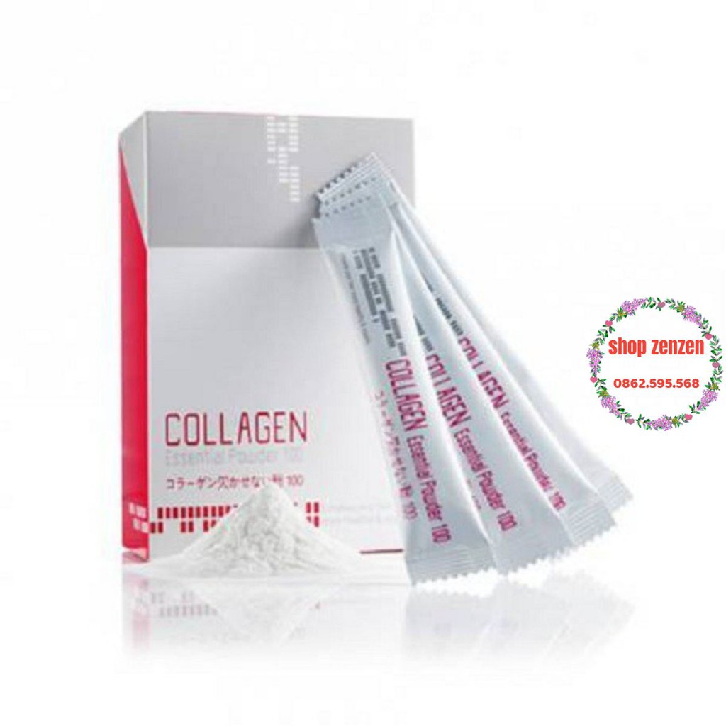 Bột Collagen Thảo dược Nguyên Chất Sử Dụng Khi Uốn, Ép, Duỗi, Nhuộm tóc Mugens Collagen essential powder 100