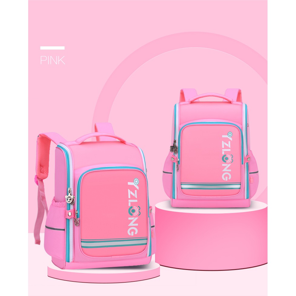 Poly Kids School Bag Cartoon Space Backpack for Primary School Boys Girls Lightweight Schoolbag Children Backpack