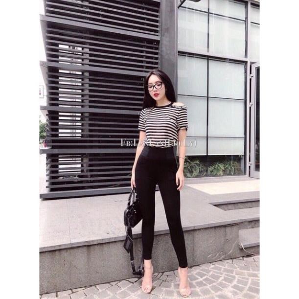 QUẦN LEGGING GEN BỤNGFREESHIPQUẦN LEGGING FULL HỘP, HÀNG CHẤT COTTON SIÊU DÀY DẶN, CO GIÃN, MẶC CHỐNG LỘ BỤNG CHO CE
