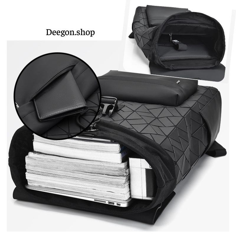 Balo da nam nữ thời trang chất da pu cao cấp ulzzang đựng laptop 15.6inch siêu chống nước unisex