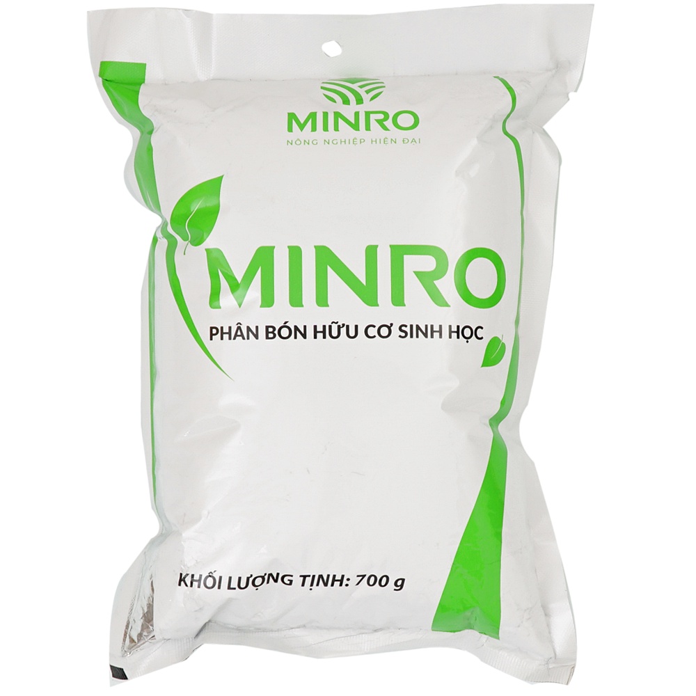 Phân Bón Hữu Cơ Sinh Học Minro Viên Nở Túi 700gr (PMR-001)