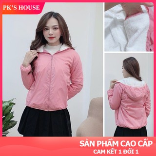 Áo Khoác Lót Lông Cừu VNXK PK09 🌸FREESHIP🌸Áo Gió Lót Lông Cao Cấp - PK's House (Ảnh thật trải sàn do shop tự chụp)