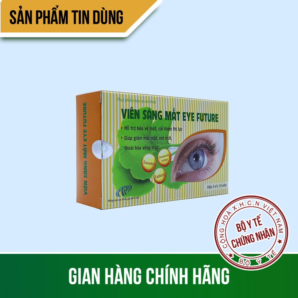 Viên Uống Sáng Mắt EyeFuture ♥️Chính hãng♥️ - Giúp bổ mắt chăm sóc mắt, tăng cường thị lực giảm khô, mỏi, đau nhức mắt | BigBuy360 - bigbuy360.vn