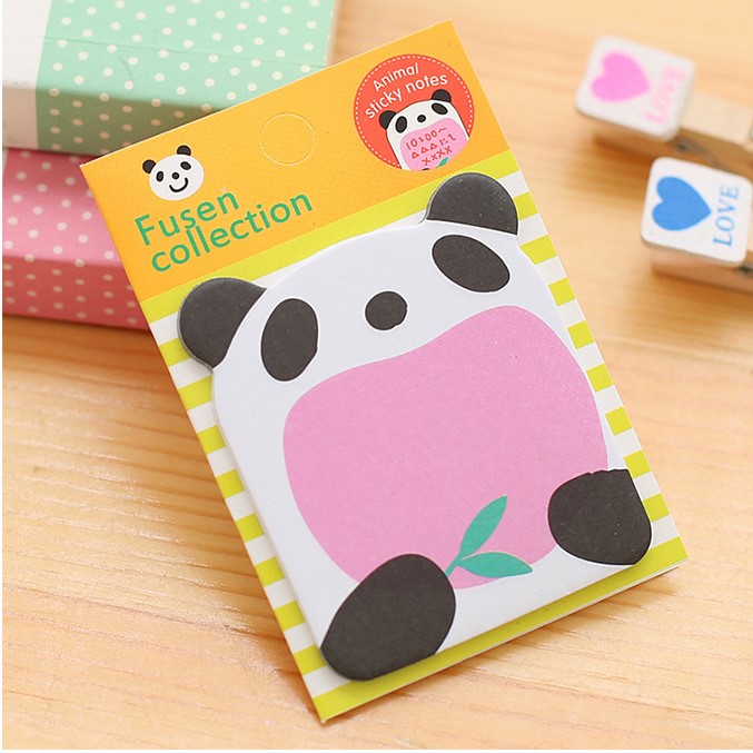 Giấy nhớ hình động vật đáng yêu_giấy note cute, nghộ nghĩnh cho bé