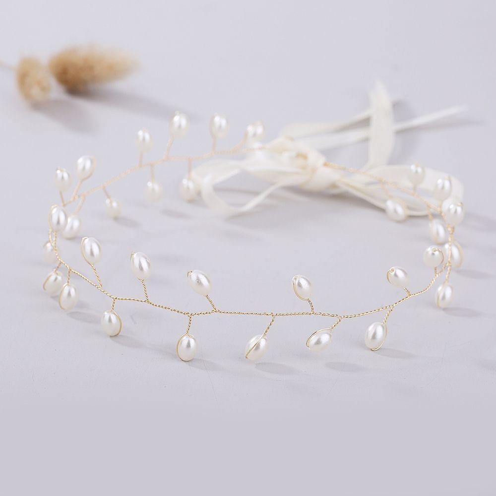 Vương Miện Mềm Đính Hạt Ngọt Ngào Cho Cô Dâu