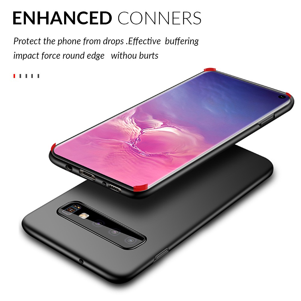 Matte PC hard plastic phone case for Samsung Galaxy S10 S9 S8 Plus S7 Edge Note 8 9 10 Plus