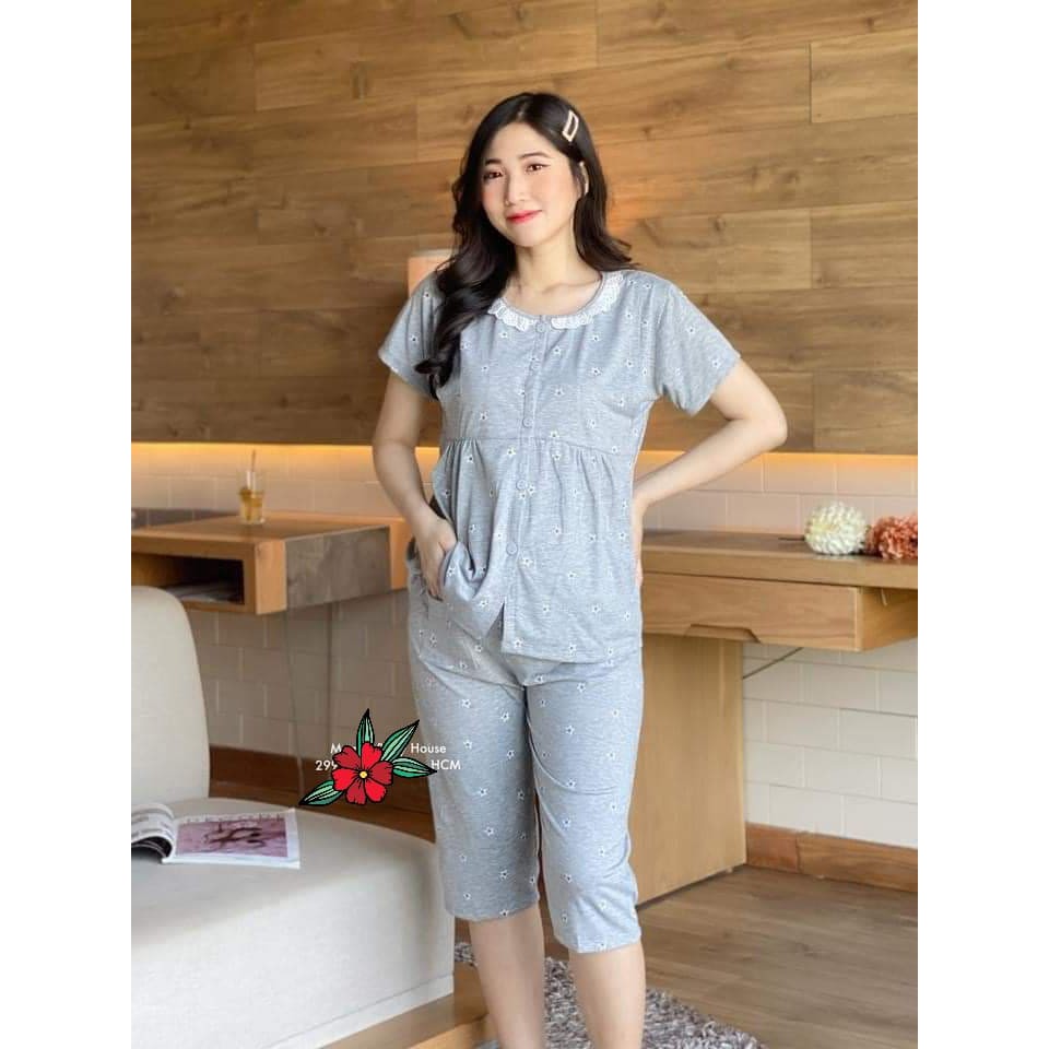 [Mẫu Mới] Bộ Lửng Bầu Và Sau Sinh Ngôi Sao- Chất Cotton đẹp