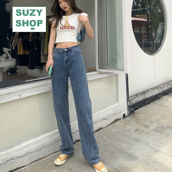 Quần Jean Ống Rộng SIMPLE JEAN Unisex, Quần Jeans Ống Rộng Cao Cấp Giúp Dáng Cao Sang Chảnh | BigBuy360 - bigbuy360.vn