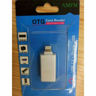 Cáp otg iphone 5/ iphone 6...